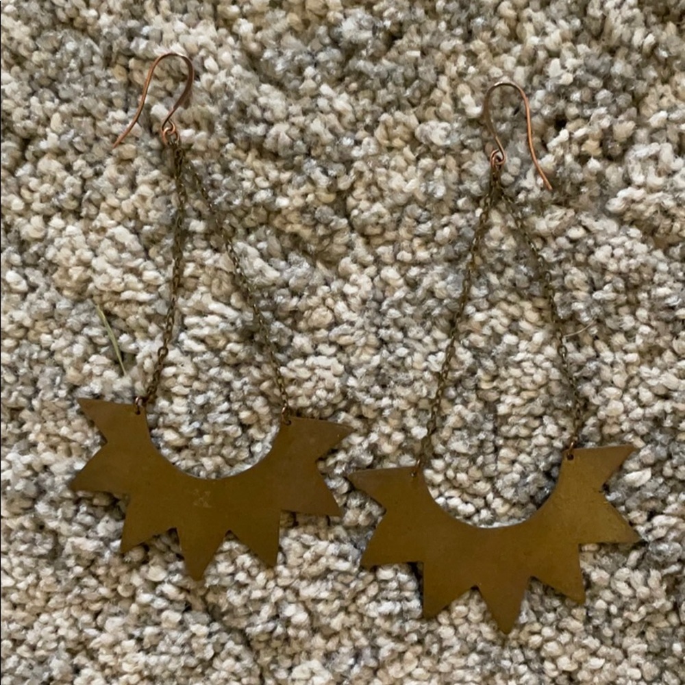 Handmade Starburst earrings